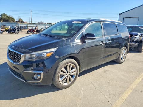 2016 Kia Sedona, VIN KNDME5C18G6184535. Фото 1 з 6 з аукціону Copart. Каталог авто зі США OpenDataCar.