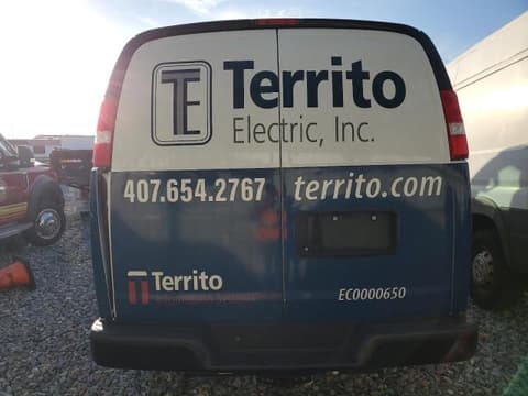 2023 Gmc Savana, VIN 1GTW7AFP3P1120363. Фото 6 из 6 с аукциона Copart. Каталог авто из США OpenDataCar.