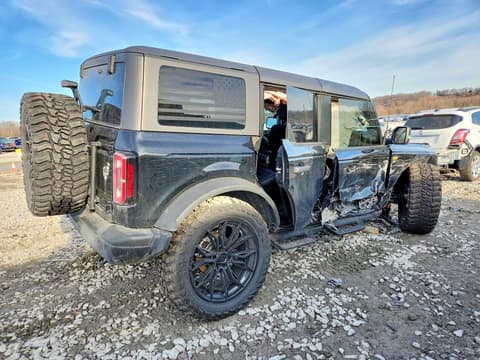 2024 Ford Bronco, VIN 1FMEE9BPXRLA03310. Фото 3 з 6 з аукціону Copart. Каталог авто зі США OpenDataCar.