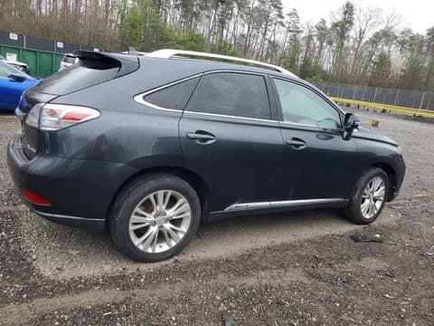 2010 Lexus RX 450h, VIN JTJBC1BA5A2016998. Фото 3 з 6 з аукціону Copart. Каталог авто зі США OpenDataCar.