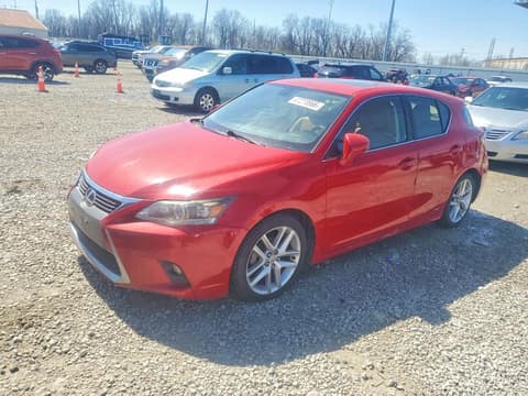 2014 Lexus CT 200h, VIN JTHKD5BH8E2185017. Фото 1 з 6 з аукціону Copart. Каталог авто зі США OpenDataCar.