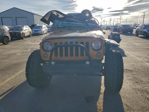 2014 Jeep Wrangler, VIN 1C4BJWCGXEL295146. Фото 5 з 6 з аукціону Copart. Каталог авто зі США OpenDataCar.