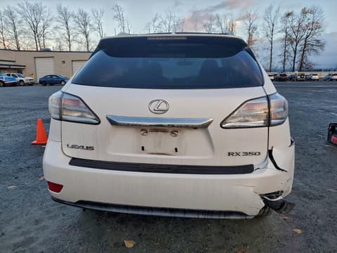 2010 Lexus RX 350, VIN 2T2BK1BA4AC054645. Zdjęcie 6 z 6 z aukcji Copart. Katalog aut z USA OpenDataCar.