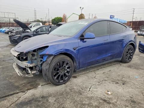 2021 Tesla Model Y, VIN 5YJYGDEE1MF070530. Фото 1 з 6 з аукціону Copart. Каталог авто зі США OpenDataCar.