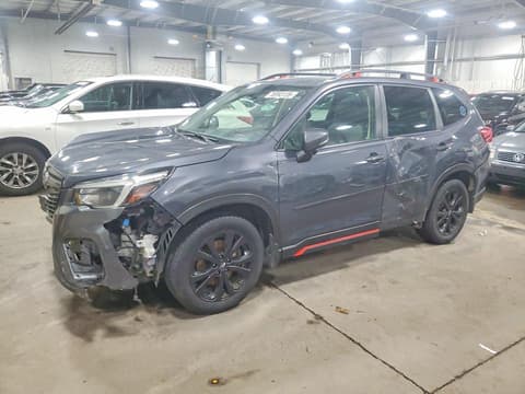 2021 Subaru Forester, VIN JF2SKARC3MH581184. Фото 1 з 6 з аукціону Copart. Каталог авто зі США OpenDataCar.
