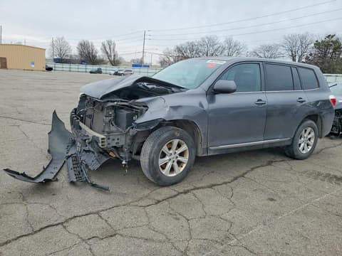 2011 Toyota Highlander, VIN 5TDZA3EH9BS016010. Фото 1 з 6 з аукціону Copart. Каталог авто зі США OpenDataCar.