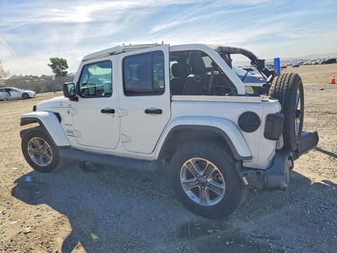 2022 Jeep Wrangler Unlimited, VIN 1C4HJXEG1NW256229. Фото 2 з 6 з аукціону Copart. Каталог авто зі США OpenDataCar.