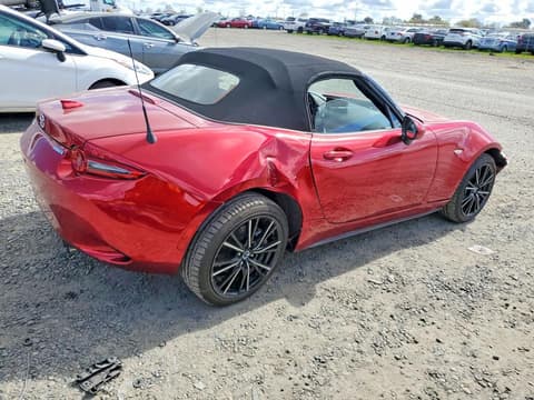 2025 Mazda MX-5 Miata, VIN JM1NDAD7XS0657785. Фото 3 з 6 з аукціону Copart. Каталог авто зі США OpenDataCar.