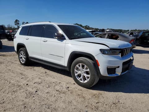 2022 Jeep Grand Cherokee L, VIN 1C4RJJBG6N8574535. Фото 4 из 6 с аукциона Copart. Каталог авто из США OpenDataCar.