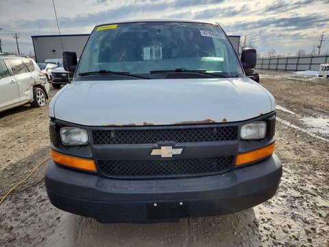 2014 Chevrolet Express 1500, VIN 1GCSGAFX4E1166909. Фото 5 з 6 з аукціону Copart. Каталог авто зі США OpenDataCar.