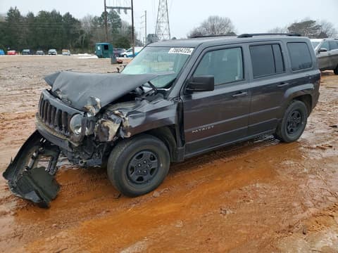 2017 Jeep Patriot, VIN 1C4NJPBA2HD118489. Фото 1 з 6 з аукціону Copart. Каталог авто зі США OpenDataCar.