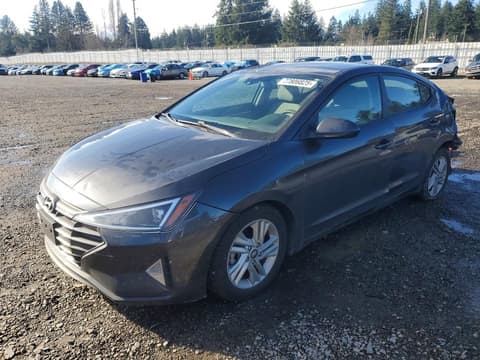 2020 Hyundai Elantra, VIN 5NPD84LFXLH572587. Фото 1 з 6 з аукціону Copart. Каталог авто зі США OpenDataCar.