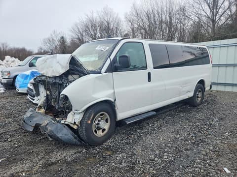 2016 Chevrolet Express 3500, VIN 1GAZGNFG7G1177887. Фото 1 з 6 з аукціону Copart. Каталог авто зі США OpenDataCar.