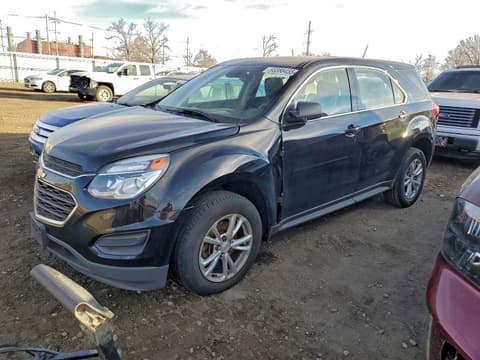 2017 Chevrolet Equinox, VIN 2GNFLEEK6H6176330. Фото 1 з 6 з аукціону Copart. Каталог авто зі США OpenDataCar.