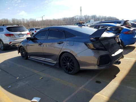 2018 Honda Civic, VIN 2HGFC1E53JH701111. Фото 2 з 6 з аукціону Copart. Каталог авто зі США OpenDataCar.