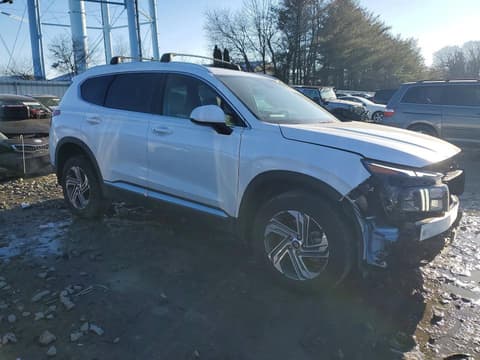 2022 Hyundai Santa Fe, VIN 5NMS2DAJXNH448996. Фото 4 з 6 з аукціону Copart. Каталог авто зі США OpenDataCar.