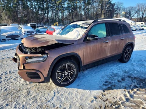 2024 Mercedes-benz GLB-Class, VIN W1N4M4HB5RW355705. Фото 1 з 6 з аукціону Copart. Каталог авто зі США OpenDataCar.