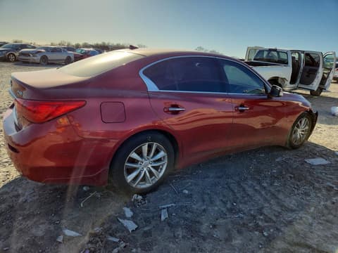 2014 Infiniti Q50, VIN JN1BV7AP4EM680535. Фото 3 з 6 з аукціону Copart. Каталог авто зі США OpenDataCar.