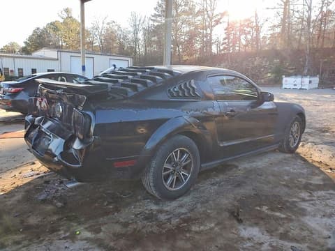 2005 Ford Mustang, VIN 1ZVFT80N755121031. Фото 3 з 6 з аукціону Copart. Каталог авто зі США OpenDataCar.