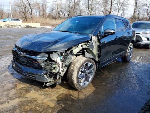 2022 Chevrolet Blazer, VIN 3GNKBKRS4NS120572. Фото 1 з 6 з аукціону Copart. Каталог авто зі США OpenDataCar.