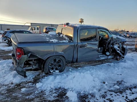 2025 Ram 1500, VIN 1C6SRFFP0SN712852. Фото 3 з 6 з аукціону Copart. Каталог авто зі США OpenDataCar.