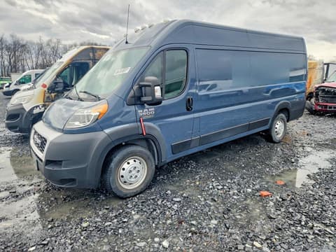 2021 Ram ProMaster 3500, VIN 3C6MRVJG9ME579610. Фото 1 з 6 з аукціону Copart. Каталог авто зі США OpenDataCar.