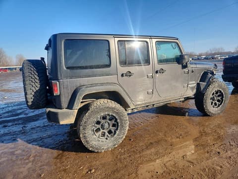 2017 Jeep Wrangler Unlimited, VIN 1C4BJWDG1HL635609. Фото 3 из 6 с аукциона Copart. Каталог авто из США OpenDataCar.