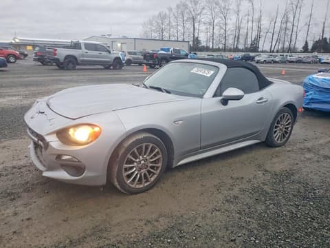 2020 Fiat 124 Spider, VIN JC1NFAEK1L0145831. Photo 1 of 6 from Copart auction. OpenDataCar US salvage catalog.