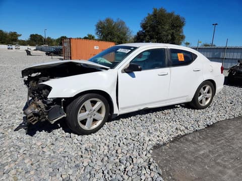 2014 Dodge Avenger, VIN 1C3CDZAB4EN161942. Фото 1 з 6 з аукціону Copart. Каталог авто зі США OpenDataCar.