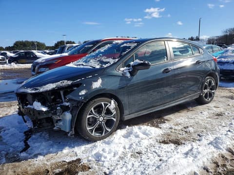 2019 Chevrolet Cruze, VIN 3G1BE6SM1KS594289. Фото 1 з 6 з аукціону Copart. Каталог авто зі США OpenDataCar.