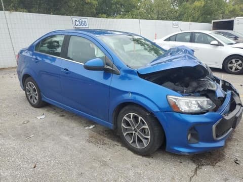 2019 Chevrolet Sonic, VIN 1G1JD5SB3K4131772. Фото 4 з 6 з аукціону Copart. Каталог авто зі США OpenDataCar.