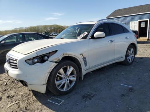 2012 Infiniti FX35, VIN JN8AS1MW7CM152166. Фото 1 з 6 з аукціону Copart. Каталог авто зі США OpenDataCar.