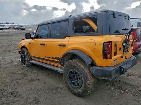 2022 Ford Bronco, VIN 1FMEE5DP3NLB81382. Фото 2 из 6 с аукциона Copart. Каталог авто из США OpenDataCar.