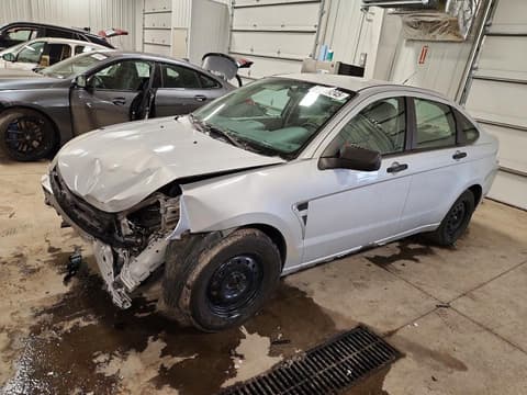 2008 Ford Focus, VIN 1FAHP35N48W121066. Фото 1 из 6 с аукциона Copart. Каталог авто из США OpenDataCar.