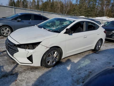 2020 Hyundai Elantra, VIN KMHD84LF0LU953883. Zdjęcie 1 z 6 z aukcji Copart. Katalog aut z USA OpenDataCar.