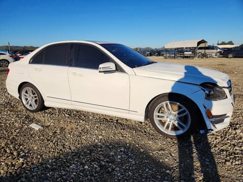 2014 Mercedes-benz C-Class, VIN WDDGF4HBXEA964848. Photo 4 of 6 from Copart auction. OpenDataCar US salvage catalog.