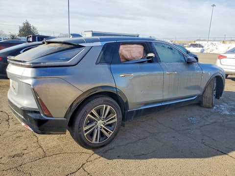 2024 Cadillac LYRIQ, VIN 1GYKPRRK2RZ127817. Фото 3 из 6 с аукциона Copart. Каталог авто из США OpenDataCar.