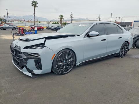 2023 Bmw i7, VIN WBY53EJ06PCN66454. Фото 1 из 6 с аукциона Copart. Каталог авто из США OpenDataCar.