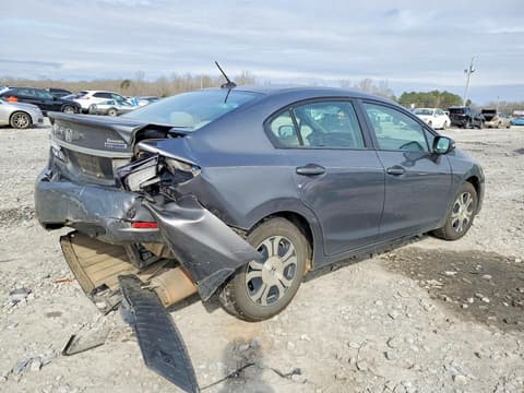 2013 Honda Civic Hybrid, VIN 19XFB4F24DE003131. Фото 3 з 6 з аукціону Copart. Каталог авто зі США OpenDataCar.