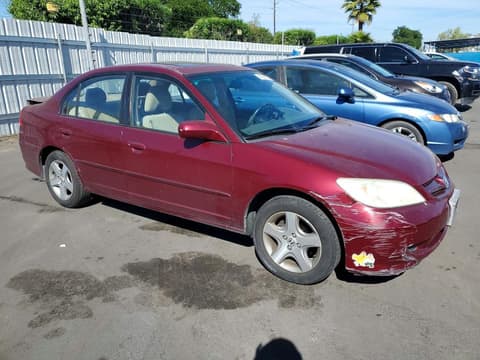 2004 Honda Civic, VIN 2HGES26734H630128. Фото 4 з 6 з аукціону Copart. Каталог авто зі США OpenDataCar.