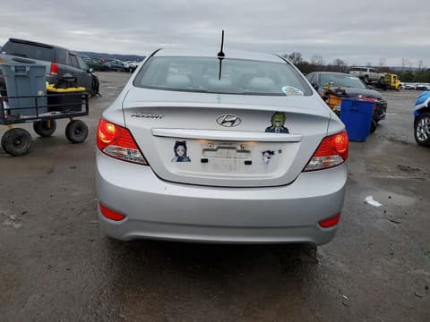 2014 Hyundai Accent, VIN KMHCT4AE9EU703825. Фото 6 з 6 з аукціону Copart. Каталог авто зі США OpenDataCar.