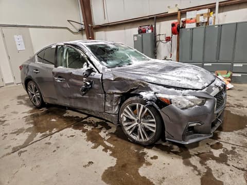 2018 Infiniti Q50, VIN JN1EV7AR1JM610953. Фото 4 з 6 з аукціону Copart. Каталог авто зі США OpenDataCar.