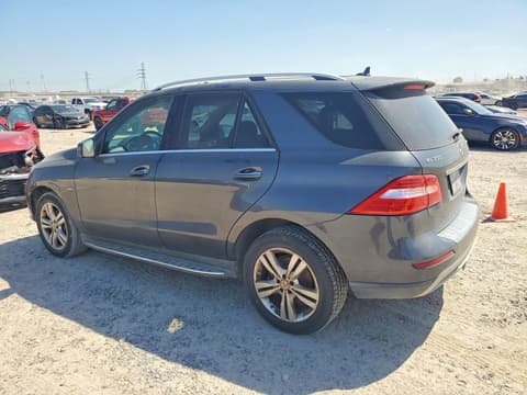 2012 Mercedes-benz ML-Class, VIN 4JGDA5HBXCA047547. Фото 2 з 6 з аукціону Copart. Каталог авто зі США OpenDataCar.