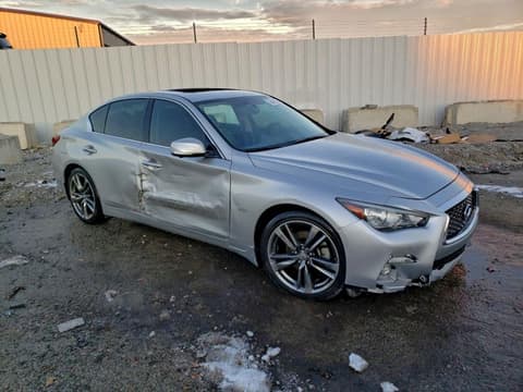 2019 Infiniti Q50, VIN JN1EV7AP8KM542327. Фото 4 з 6 з аукціону Copart. Каталог авто зі США OpenDataCar.