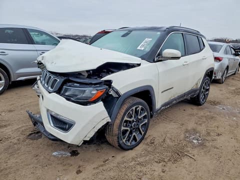 2018 Jeep Compass, VIN 3C4NJDCB8JT399302. Фото 1 з 6 з аукціону Copart. Каталог авто зі США OpenDataCar.