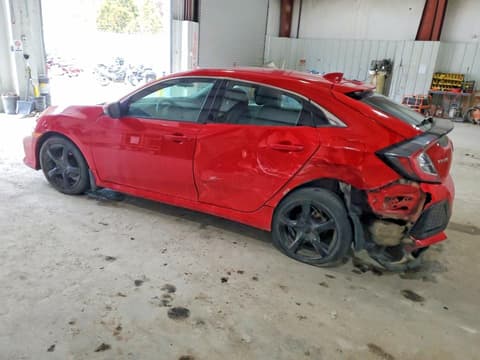 2017 Honda Civic, VIN SHHFK7H51HU224158. Photo 2 of 6 from Copart auction. OpenDataCar US salvage catalog.