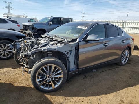 2018 Infiniti Q50, VIN JN1EV7AP5JM351060. Фото 1 з 6 з аукціону Copart. Каталог авто зі США OpenDataCar.