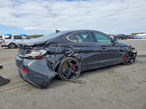 2019 Genesis G70, VIN KMTG34LE8KU015590. Фото 3 з 6 з аукціону Copart. Каталог авто зі США OpenDataCar.