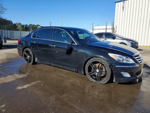2014 Hyundai Genesis, VIN KMHGC4DDXEU265577. Фото 4 из 6 с аукциона Copart. Каталог авто из США OpenDataCar.
