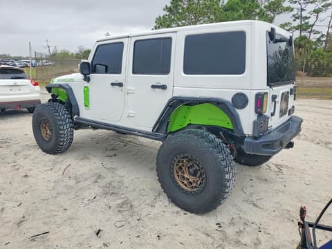 2016 Jeep Wrangler Unlimited, VIN 1C4HJWFG5GL122238. Photo 2 of 6 from Copart auction. OpenDataCar US salvage catalog.